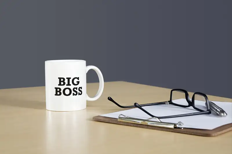 big boss coffee mug