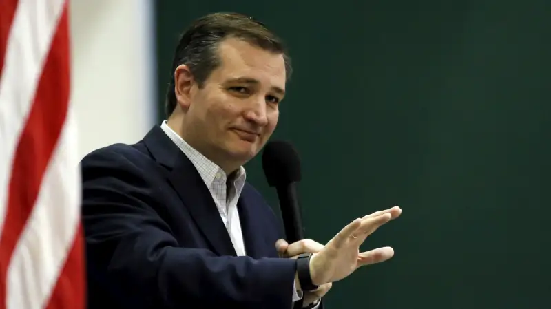 Republican U.S. presidential candidate Ted Cruz holds a campaign rally at the Georgia National Fairgrounds in Perry, Georgia February 27, 2016.