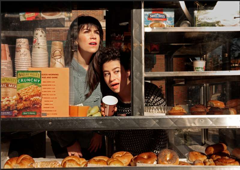 Abbi Jacobson, left, and Ilana Glazer, right, are stars and writers of the new Comedy Central show,