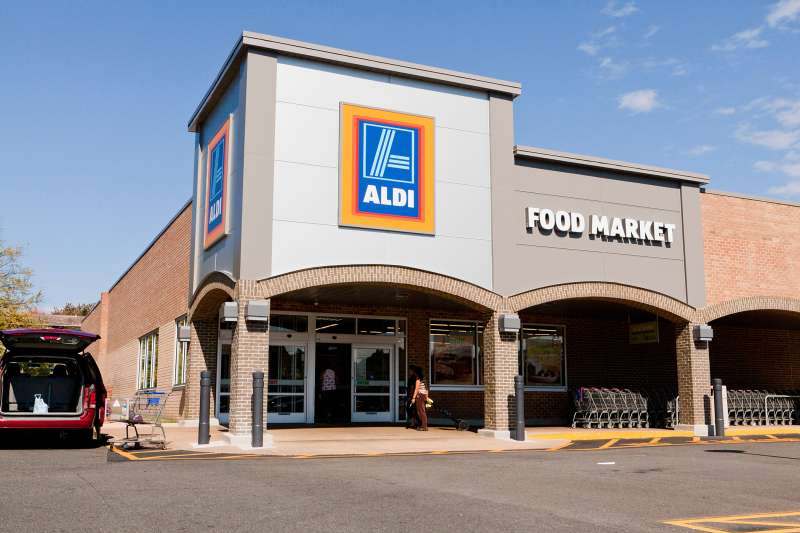 ALDI supermarket, Alexandria, Virginia USA
