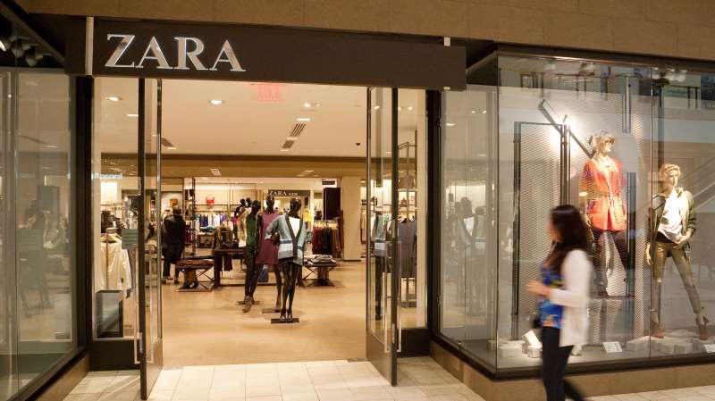 Zara fashion store, Montgomery shopping Mall, Washington DC