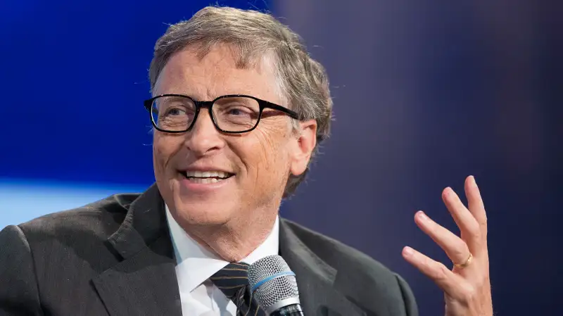 Bill Gates, philanthropist and co-founder of Microsoft, participates in a session titled  Investing in Prevention and Resilient Health Systems,  September 27, 2015 at the Clinton Global Initiative in New York.