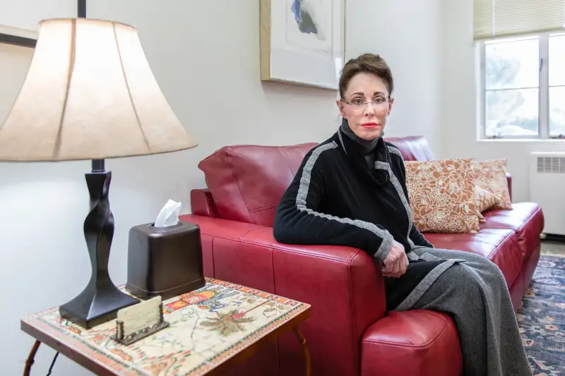 Mary Julia Klimenko, 69, in her office in Benicia, Calif., on Friday January 29, 2016. The therapist invested in a long-term care insurance policy, but her monthly premiums have nearly quadrupled over the past two years. Klimenko is furious with the choices she’s been given: pay the higher cost, reduce her costs by cutting her policy’s benefits, or drop the insurance altogether.