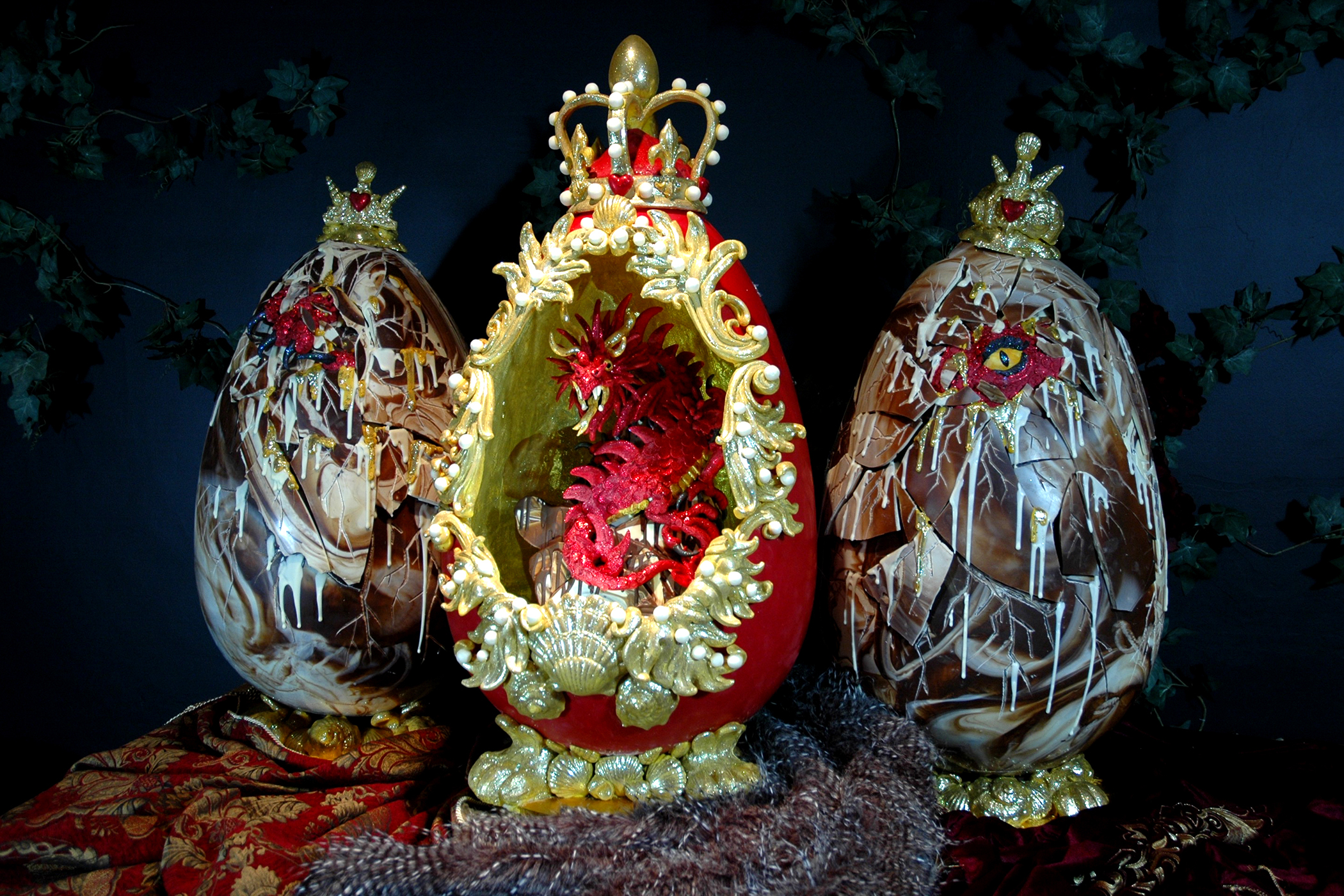 Choccywoccydoodah Fabergé-style egg
