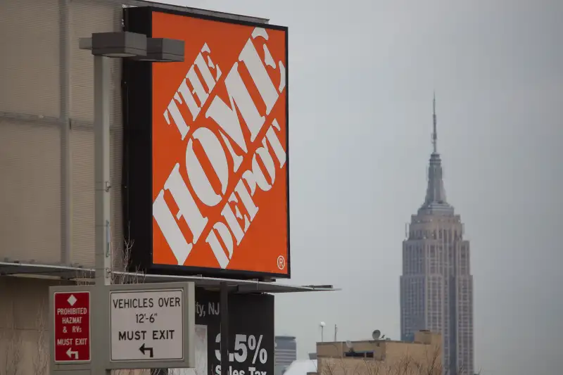 Inside A Home Depot Inc. Store Ahead Of Earnings Figures