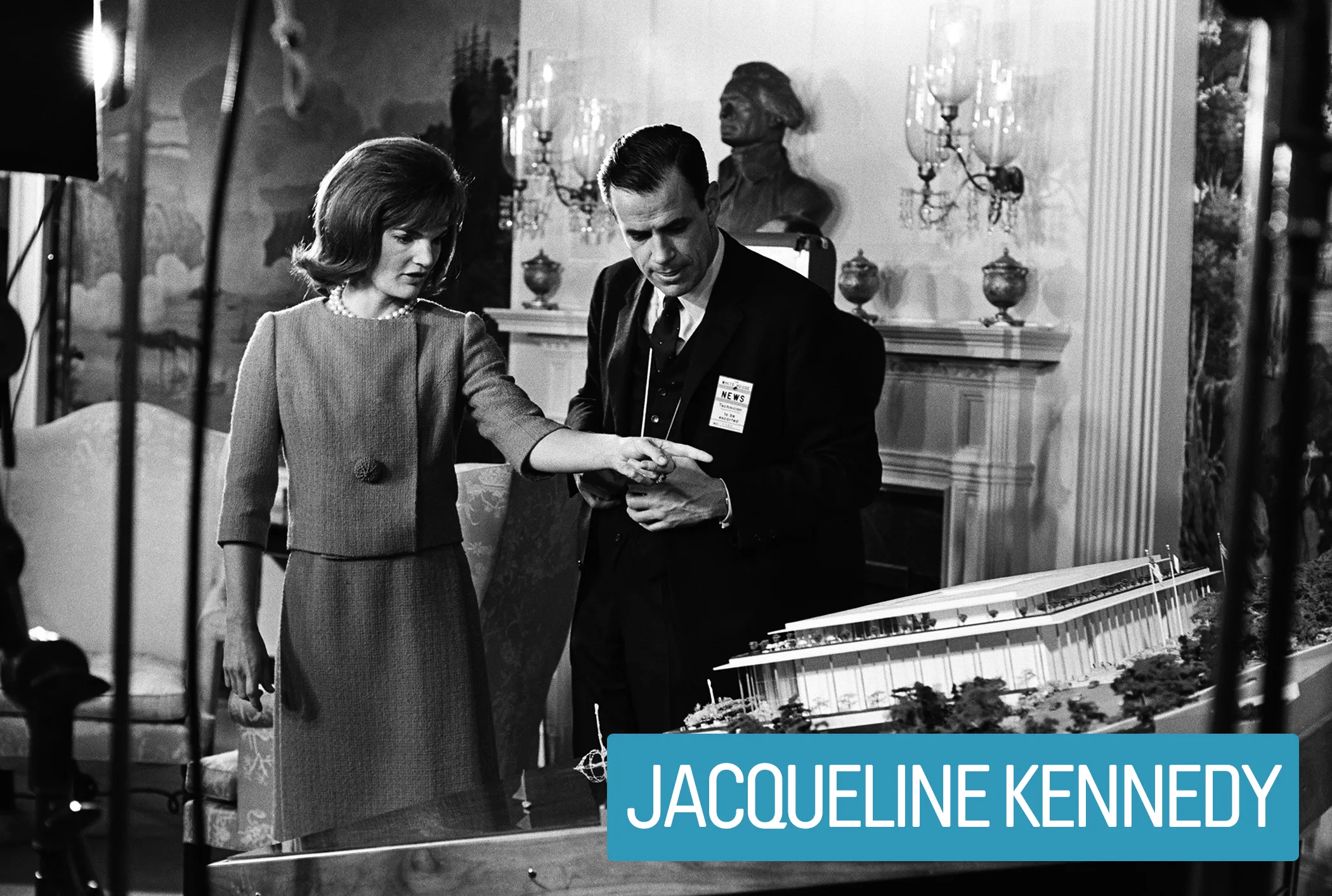 After restoring and redecorating The White House, Jacqueline Kennedy hosted showcases of art, music and dance performances there—even securing The Mona Lisa on loan from France.
                                            She was ultimately responsible for the creation of the National Culture Center (shown)—later renamed after JFK—in Washington, D.C.