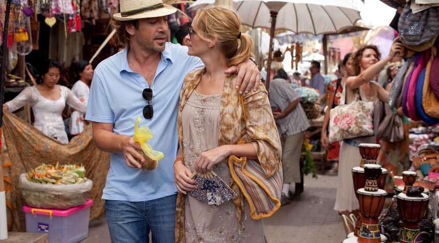 Julia Roberts, playing Elizabeth Gilbert in  Eat Pray Love,  didn't spend much time worrying about her taxes.