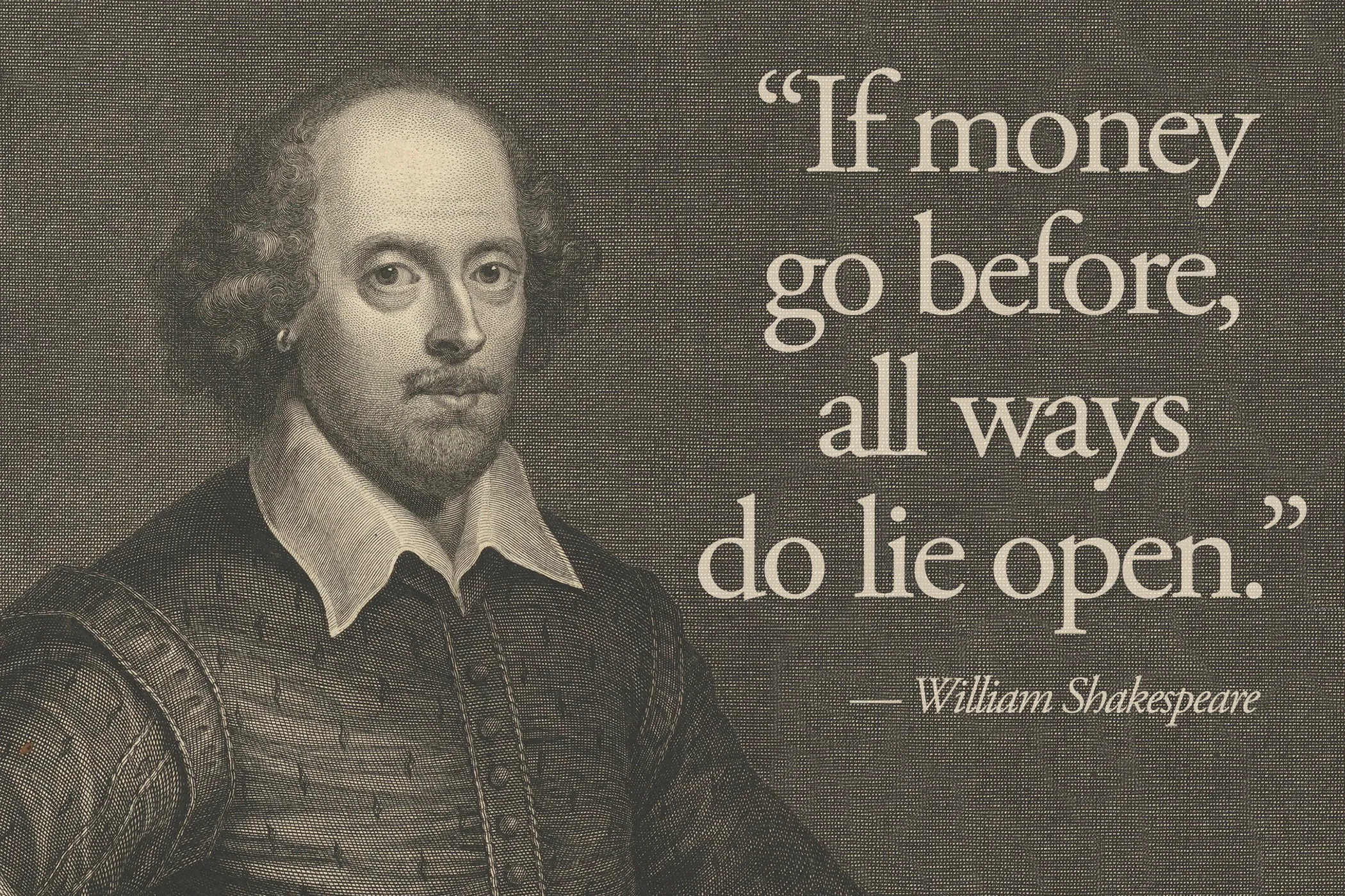 11 Shakespeare Essential Quotes About Money Money