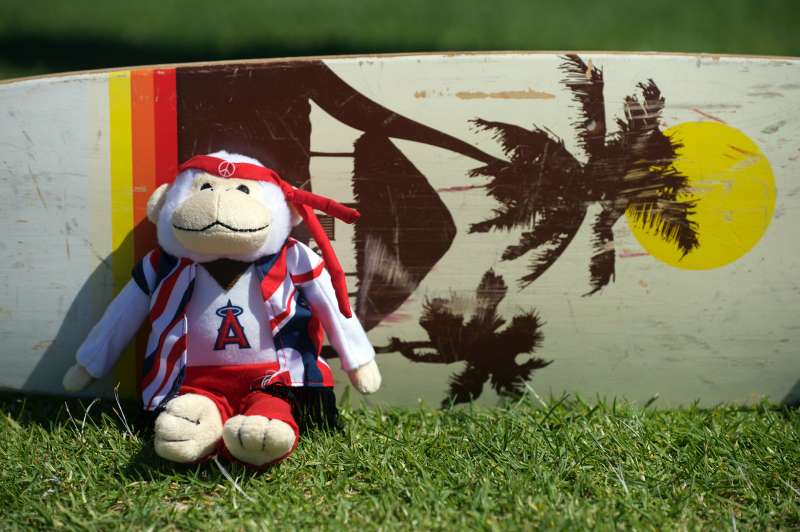 Los Angeles Angels '70s groovy rally monkey