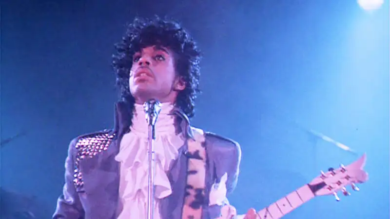 Prince stars in PURPLE RAIN (1984)