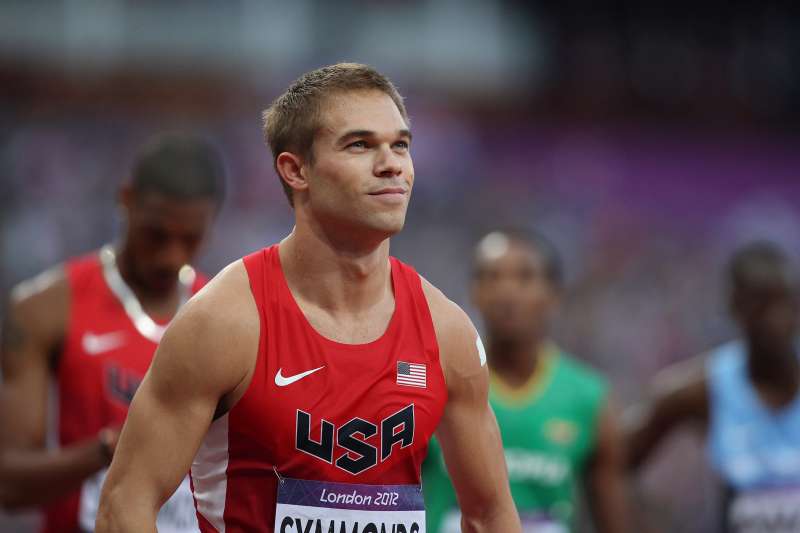 Nick Symmonds, USA, during Men's 800m Final at the London 2012 Olympic games. London, UK. 9th August 2012.