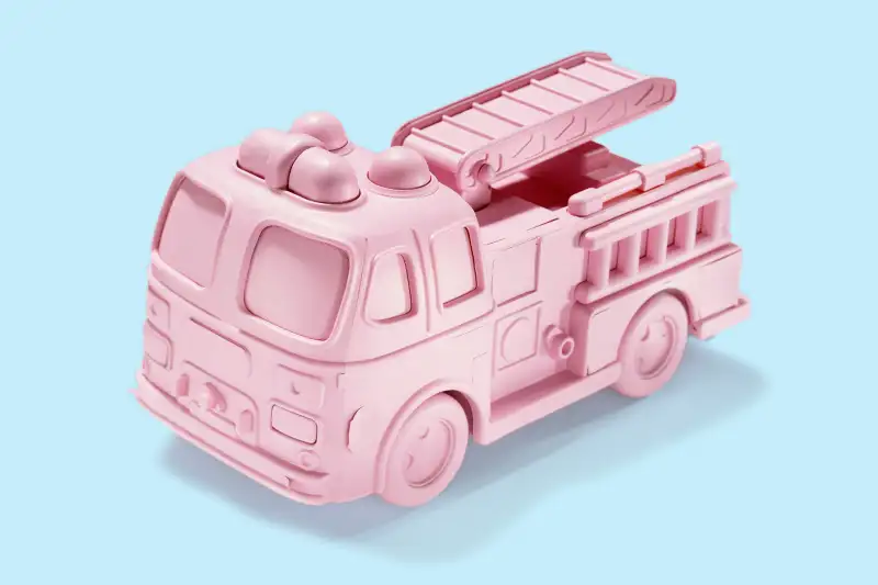pink firetruck