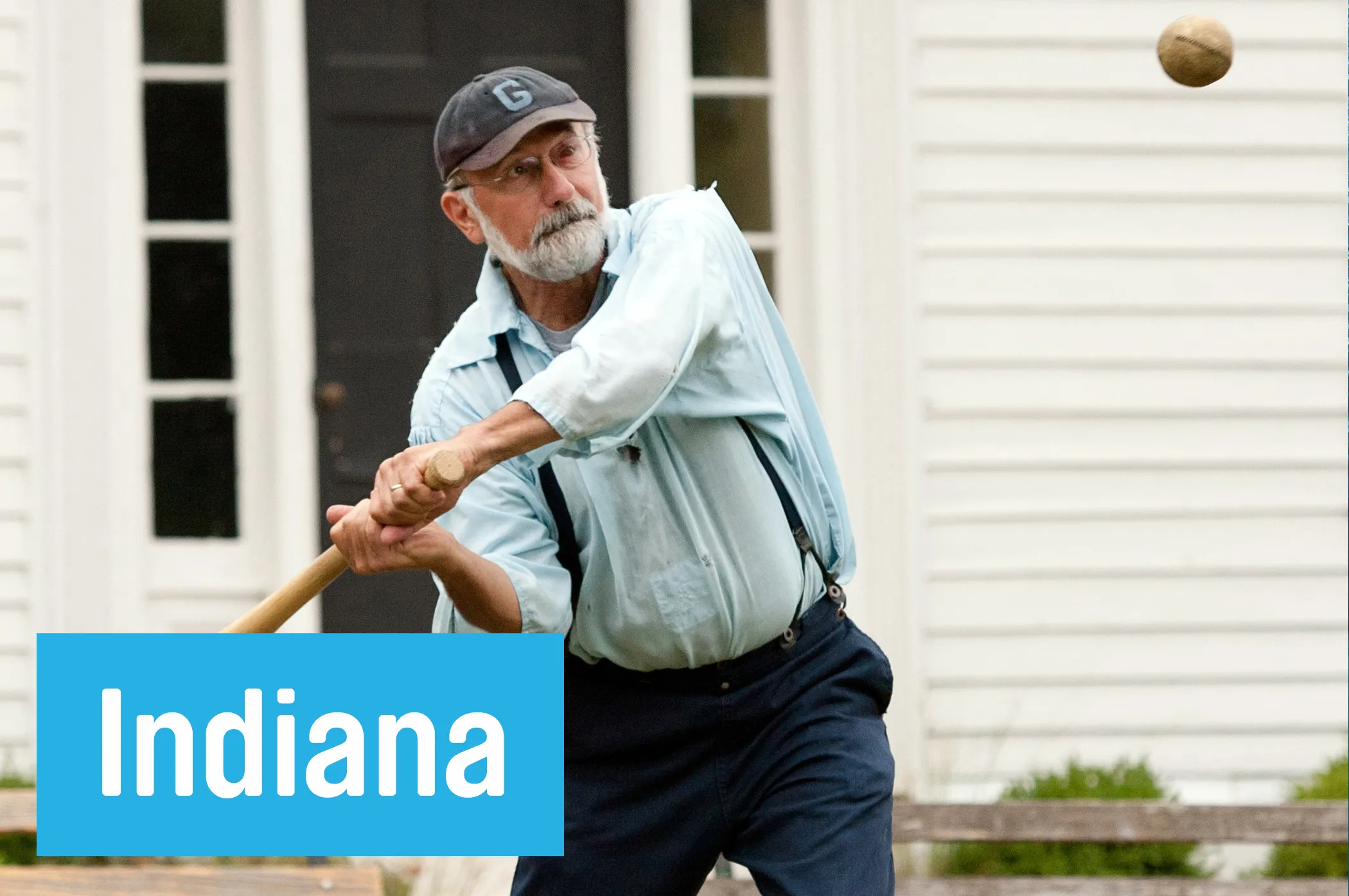 Catch an old timey <a href="http://www.lakecountyparks.com/activities/deep_river/deep_river_grinders_vintage_base_ball.html" target="_blank">Deep River Grinders Baseball</a> game; they play by the original 1858 rules of baseball (no mitts!) in Indiana’s South Shore.