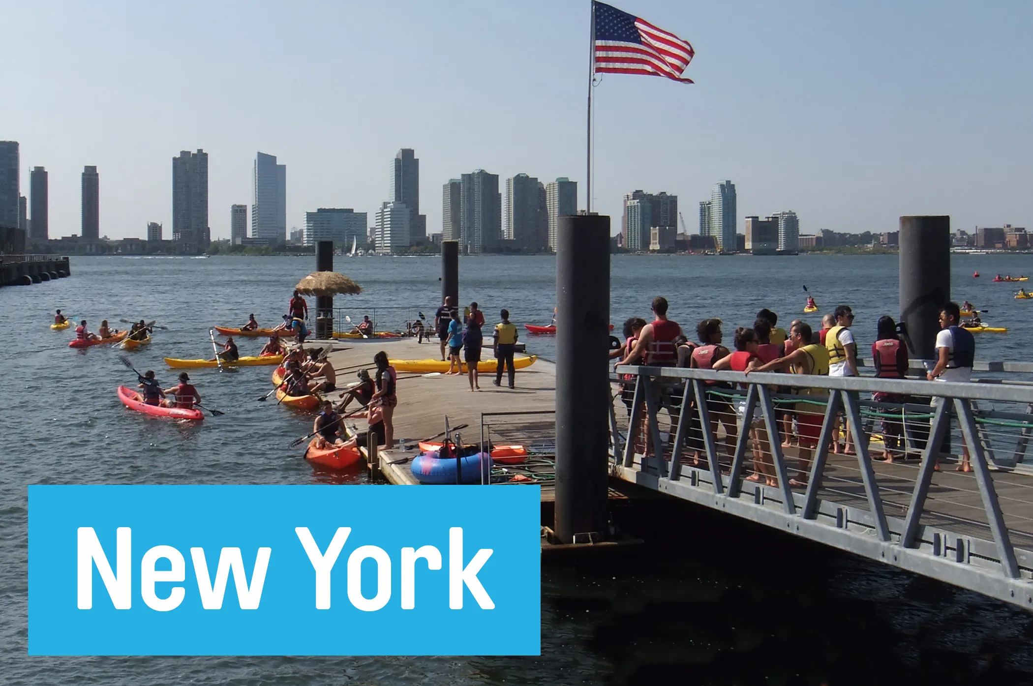 Remind yourself that Manhattan is an island and go <a href="http://www.downtownboathouse.org/" target="_blank">kayaking</a> off Pier 26 on the Hudson River. Hard to believe in New York, but use of the kayaks, life jackets, and even the sunblock really are free.