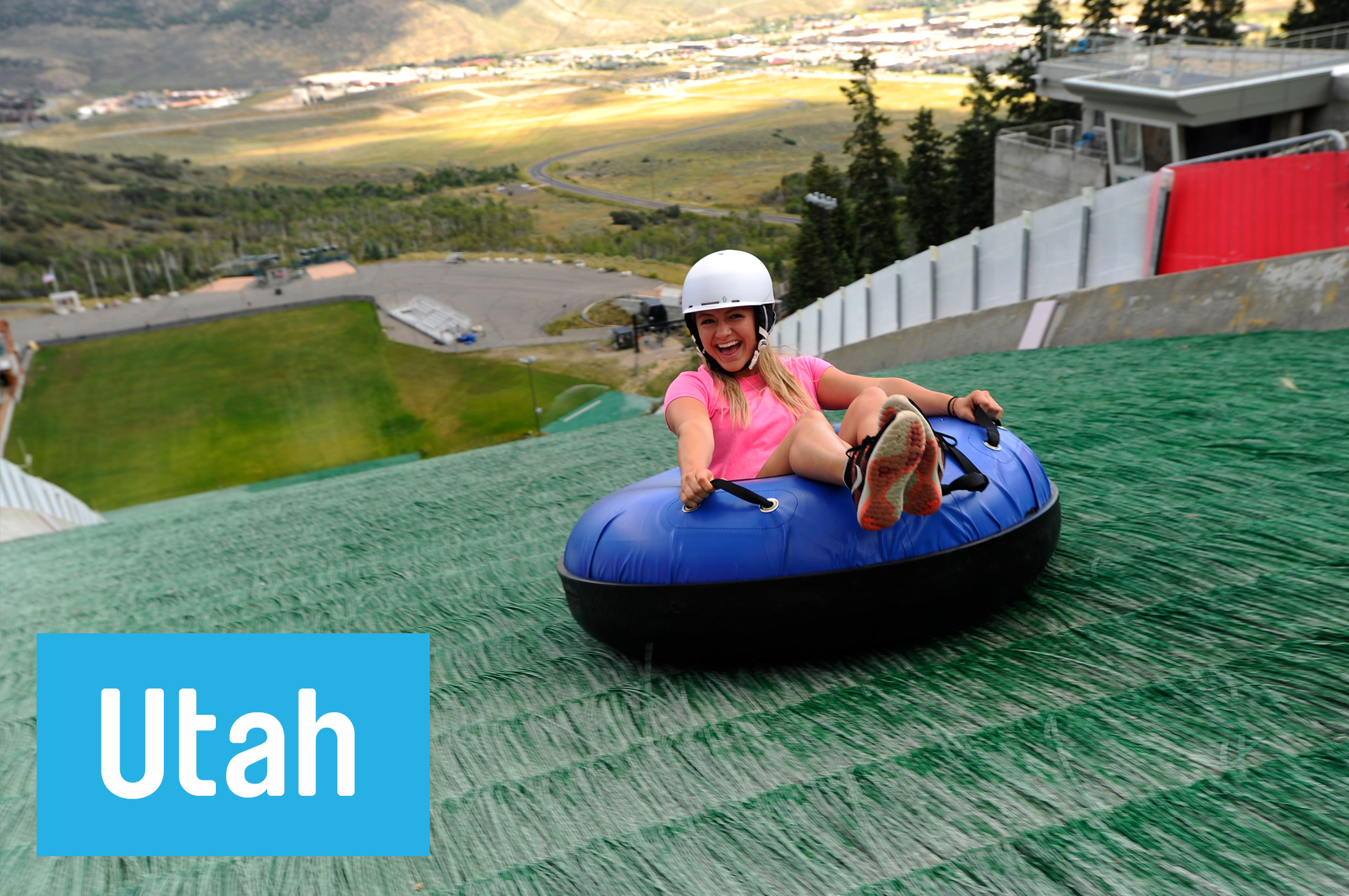 Hike the trails and play on the Mountain Challenge course at the Olympian-worthy (literally) <a href="http://utaholympiclegacy.org/" target="_blank">Utah Olympic Park</a> in Park City.
