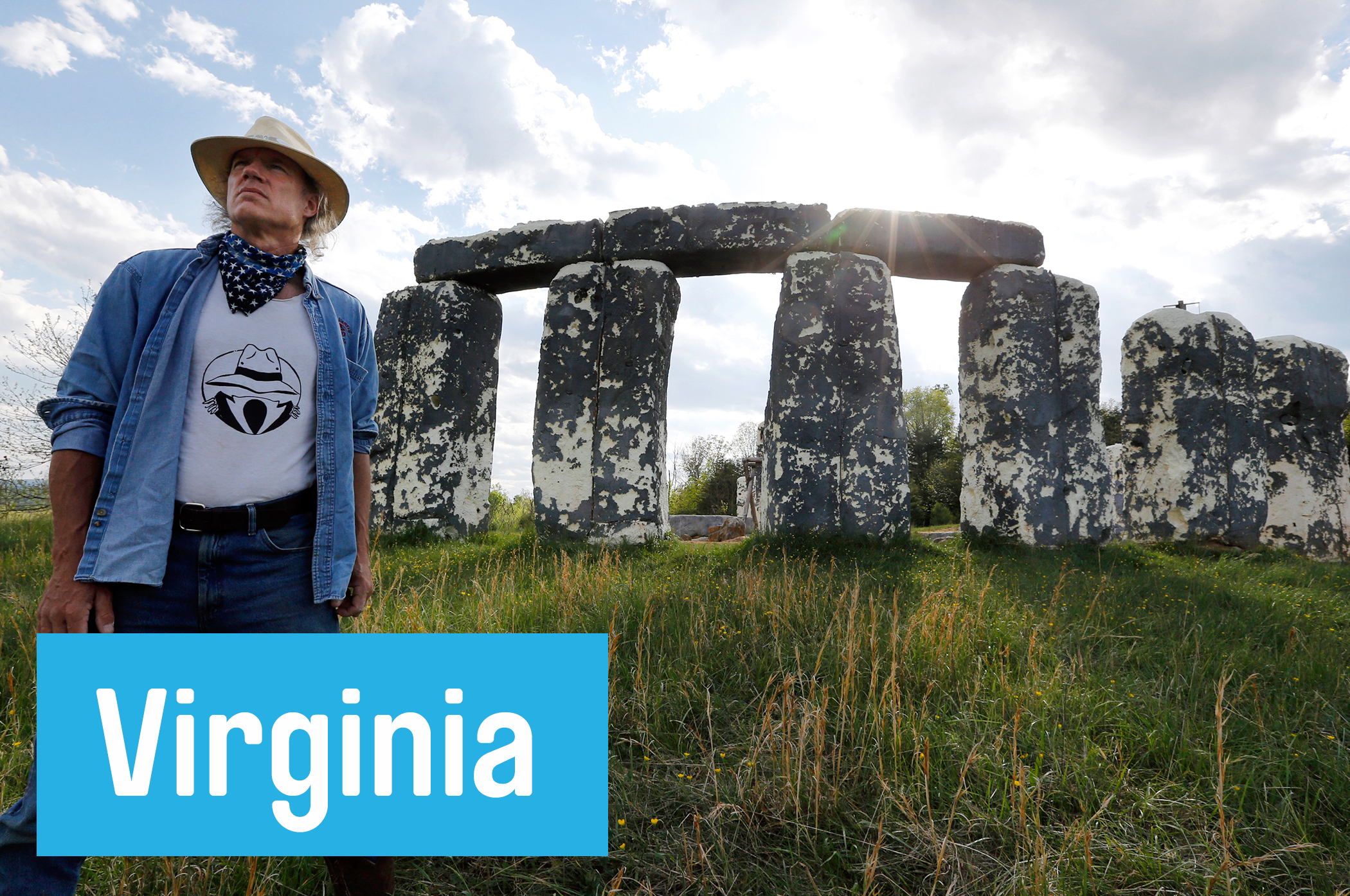 Pose for photos at <a href="http://www.thefoamhenge.com/" target="_blank">Foamhenge,</a> the somewhat less sturdy replica of Stonehenge, in Natural Bridge. Foamhenge is made entirely of styrofoam.