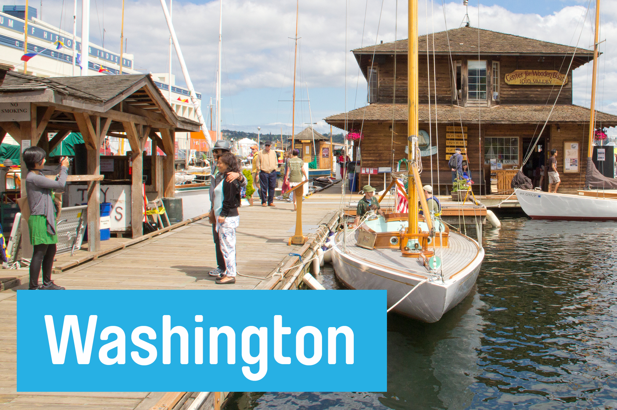 Take an hour sailboat cruise on Seattle’s shimmering Lake Union, free every Sunday with the <a href="http://cwb.org/events/cast-off/" target="_blank">Center for Wooden Boats.</a>