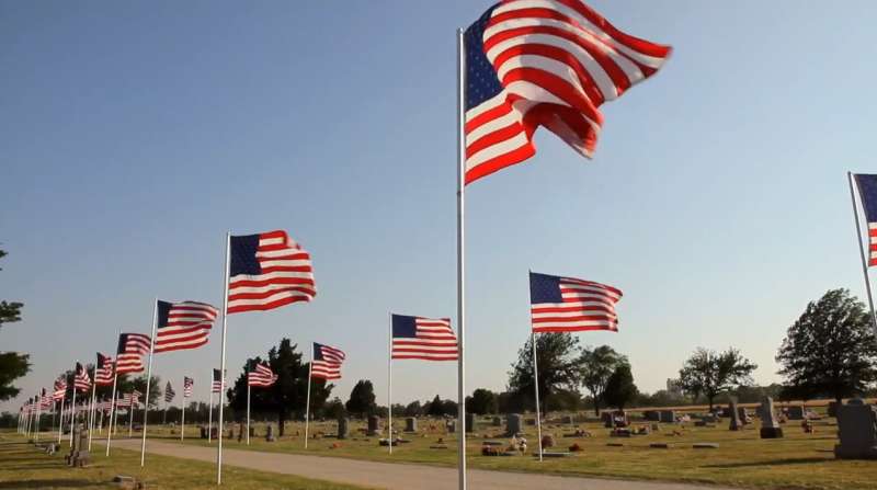 US Flags Memorial Day