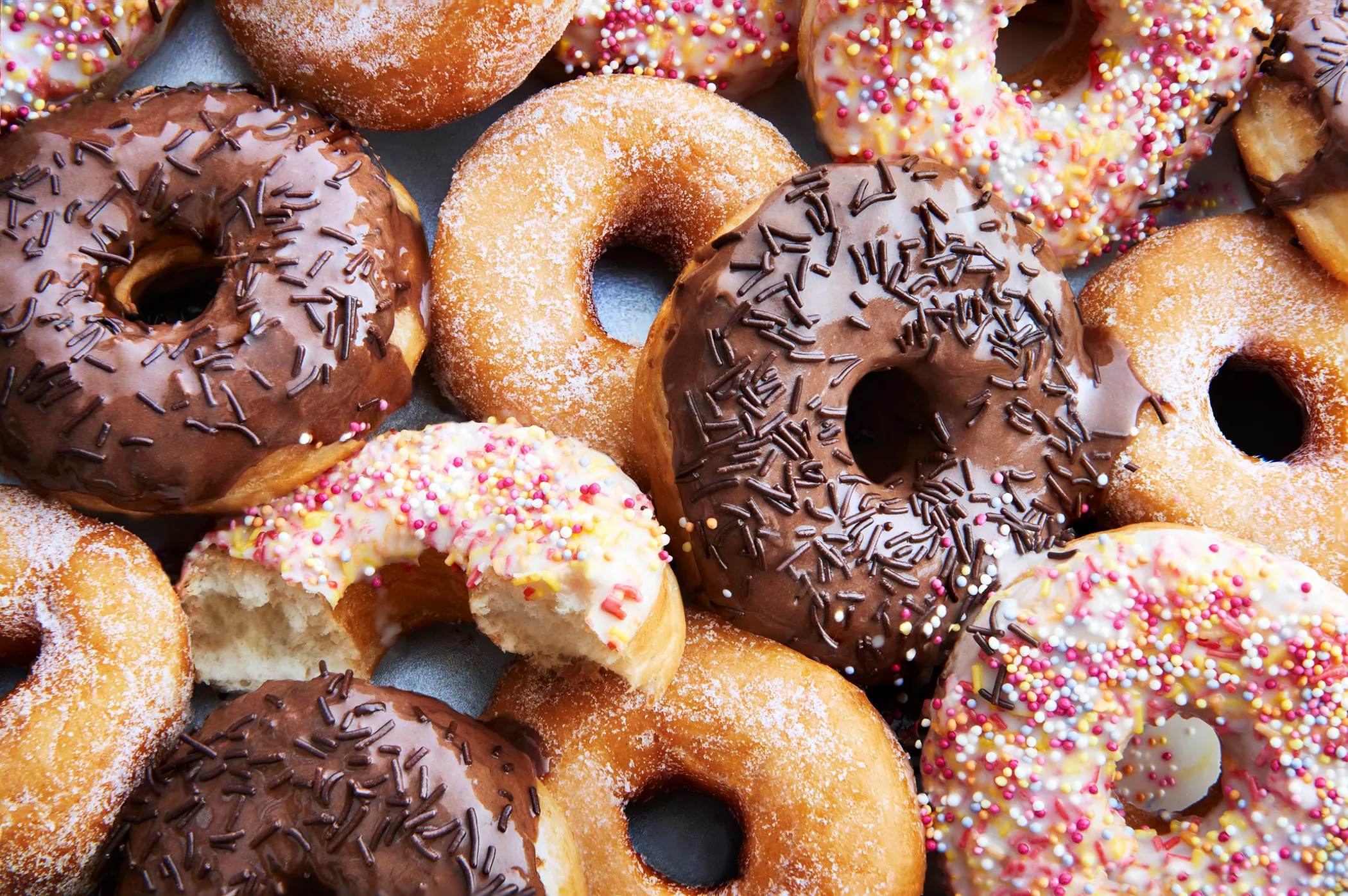 Tim Hortons Halloween Sprinkle Donut