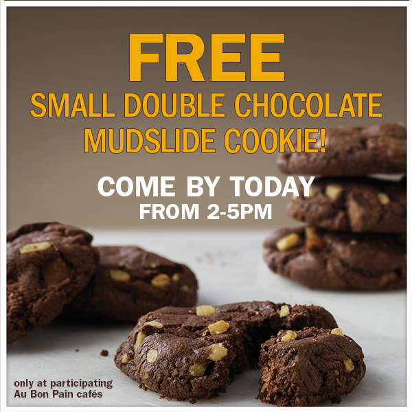 Like Cookies? Au Bon Pain Is Giving Away Free Ones This Afternoon
