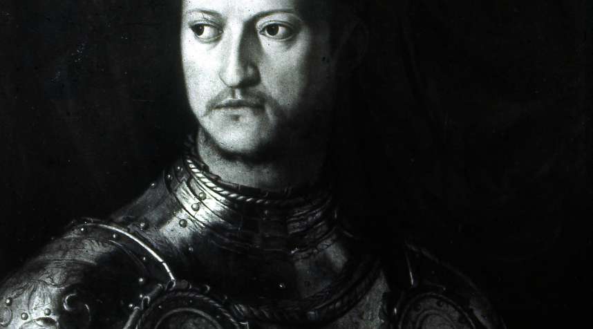 Cosimo I de'Medici (1519-1574), the first Great Duke of Tuscany, leading from 1537 to 1574, during the last years of the Renaissance.