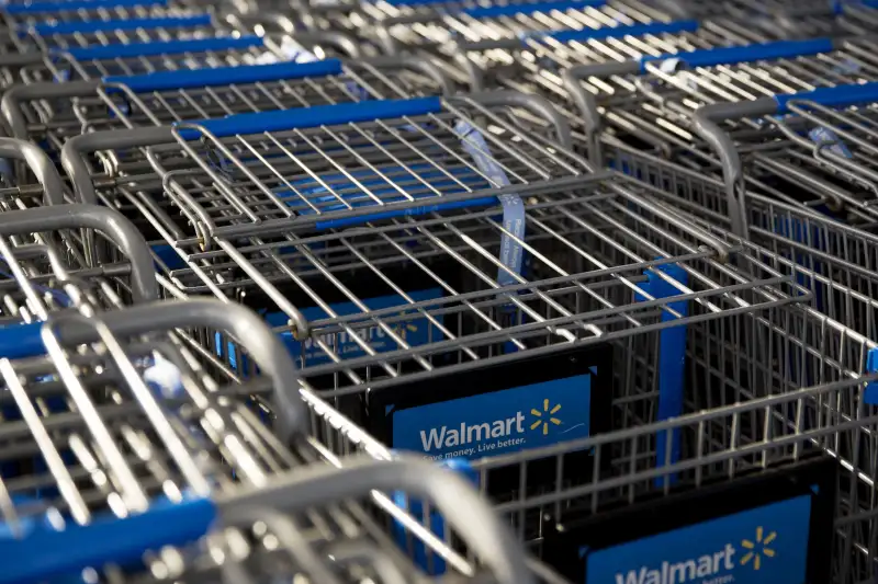 Inside A Wal-Mart Stores Inc. Location Ahead Of Black Friday