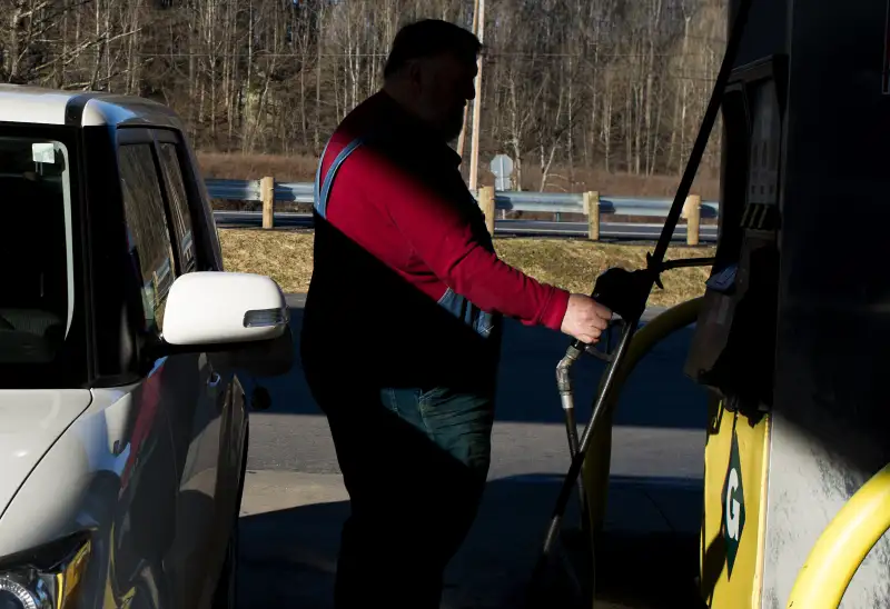 Views Of A Go Mart Inc. Fueling Station As U.S. Drivers Can See $1.50 Gasoline For First Time Since 2009