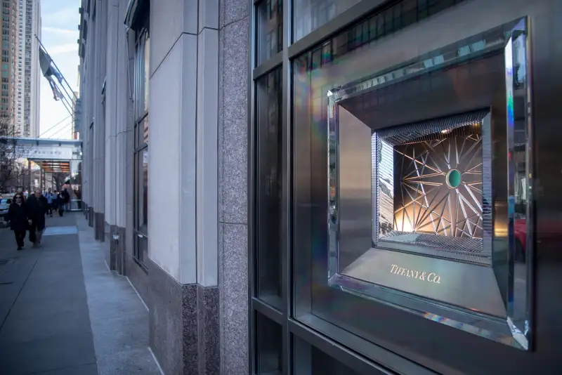 A Tiffany & Co. Store Ahead Of Earnings Figures