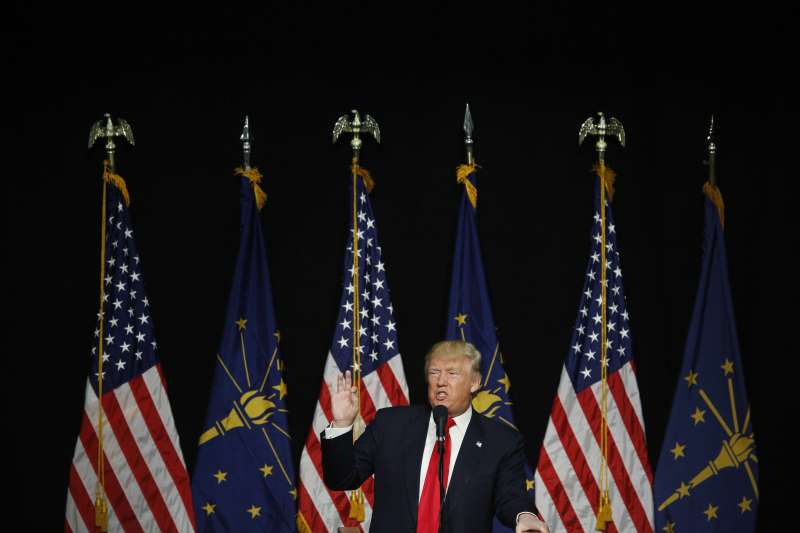 Presidential Candidate Donald Trump Holds Indiana Campaign Rally
