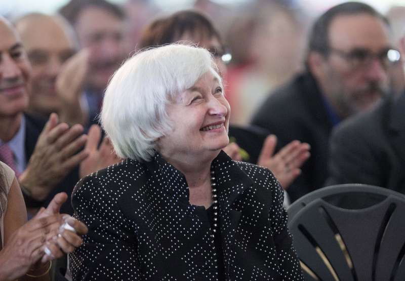 Federal Reserve Chair Janet Yellen Speaks At Harvard's Radcliffe Day