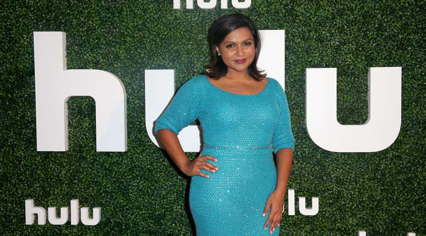 Mindy Kaling, whose show  The Mindy Project  streams on Hulu.