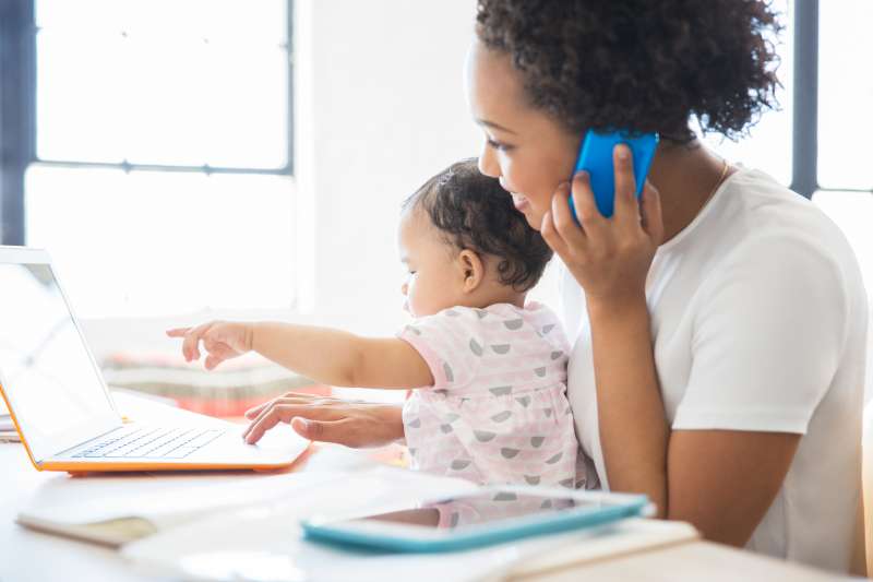 The Midwest is the region with the highest percentage of working mothers.
