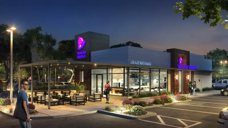 Taco Bell's new California Sol look