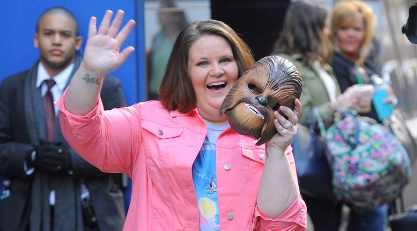Candace Payne, aka  Chewbacca Mom,  appeared on  Good Morning America  on May 23.