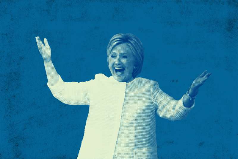 Democratic U.S. presidential candidate Hillary Clinton
