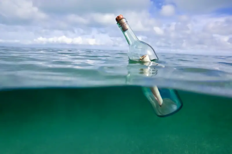 message in bottle