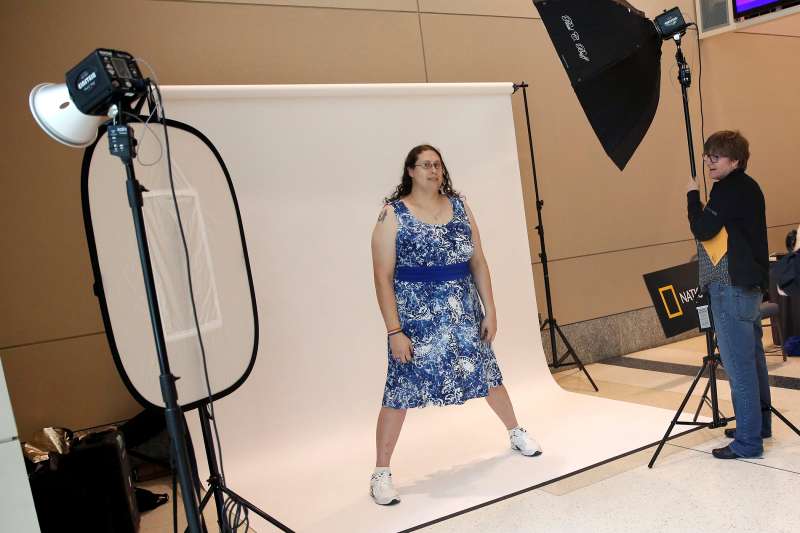 Kate Lynn Blatt, a transgender woman, poses for a portrait at the 15th Annual Philadelphia Trans-Health Conference in Philadelphia, Pennsylvania, June 9, 2016.