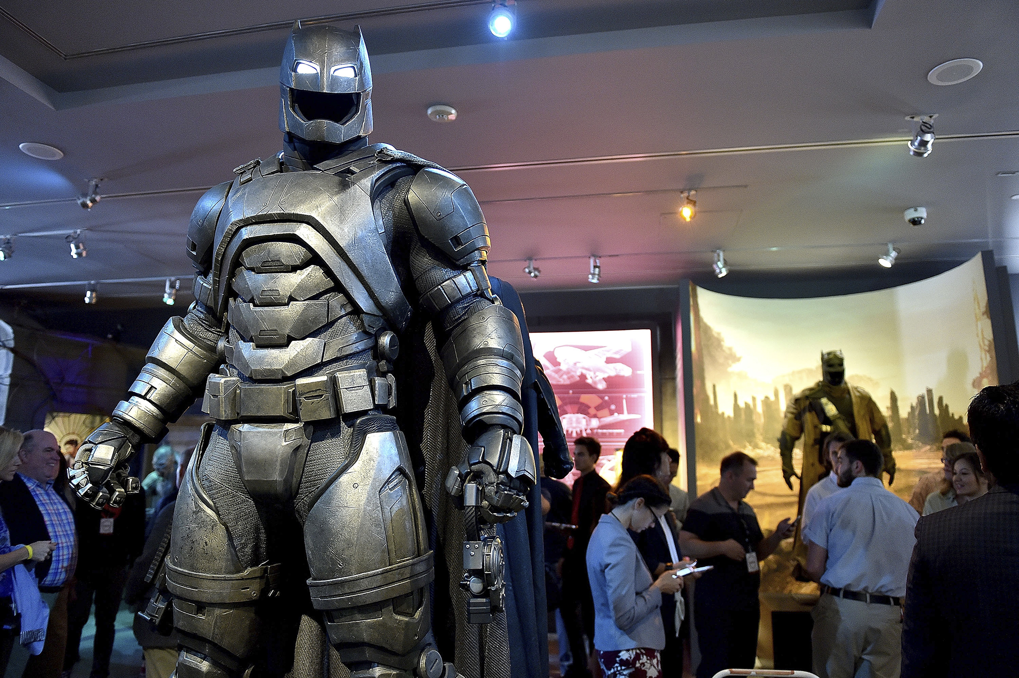 A general view of the atmosphere during Warner Bros. Studio Tour Hollywood launches DC Universe: The Exhibit - featuring the greatest Super Heroes and Super-Villains on May 18, 2016 in Hollywood, California.