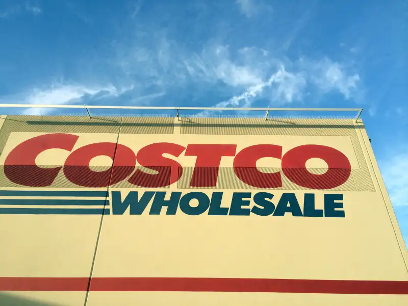 A Costco storefront in Santa Maria, Calif.