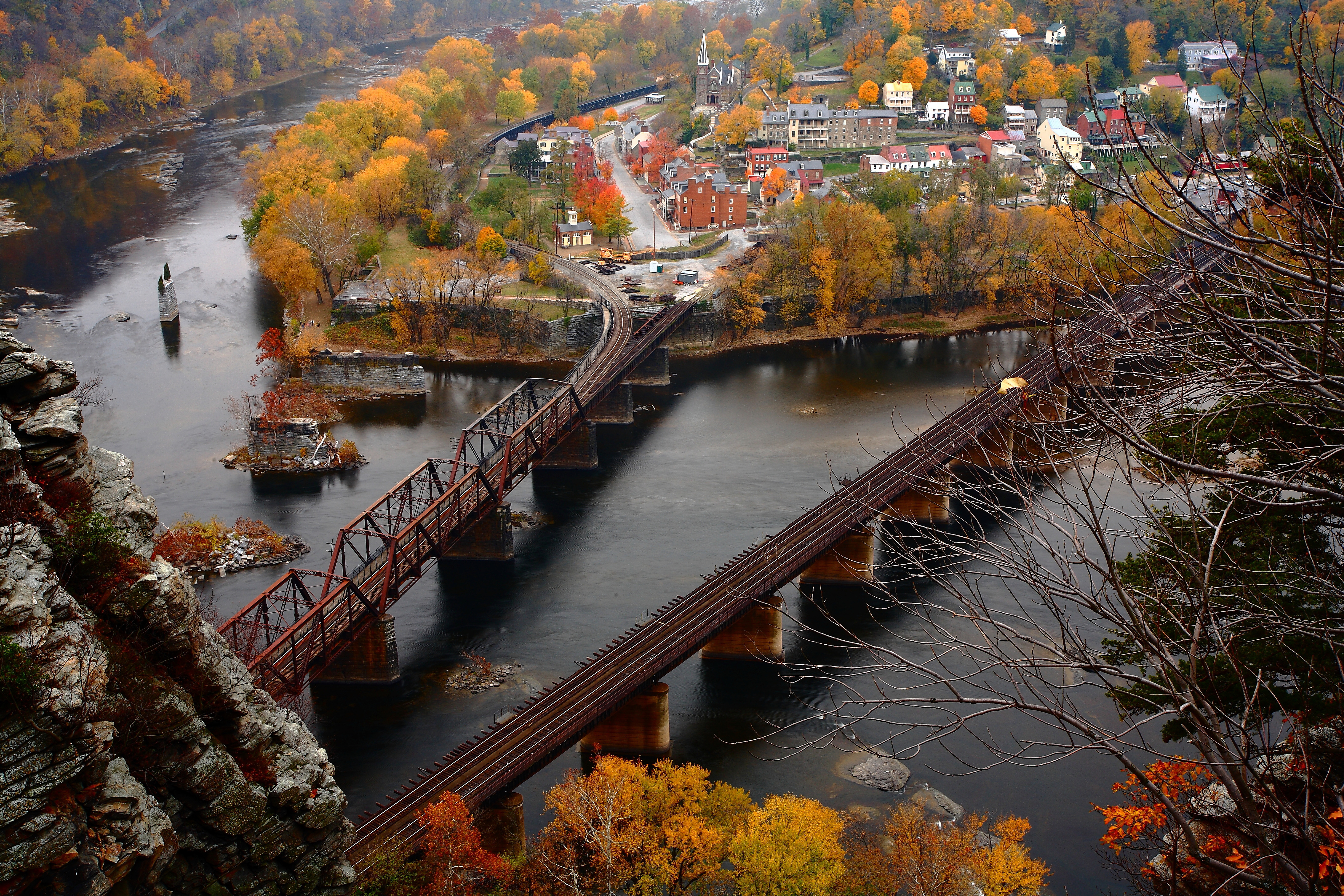 Harpers Ferry in the Fall