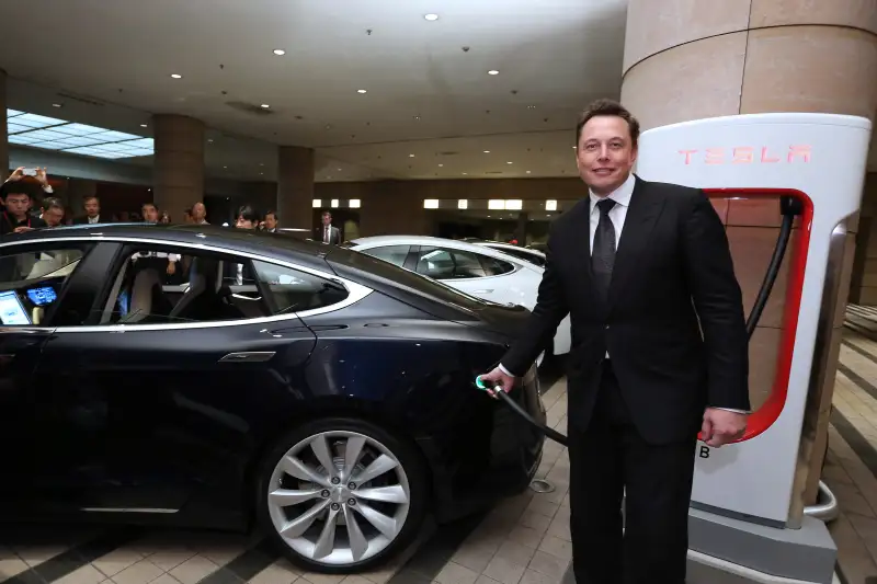 Tesla Motors Inc. Chief Executive Officer Elon Musk News Conference