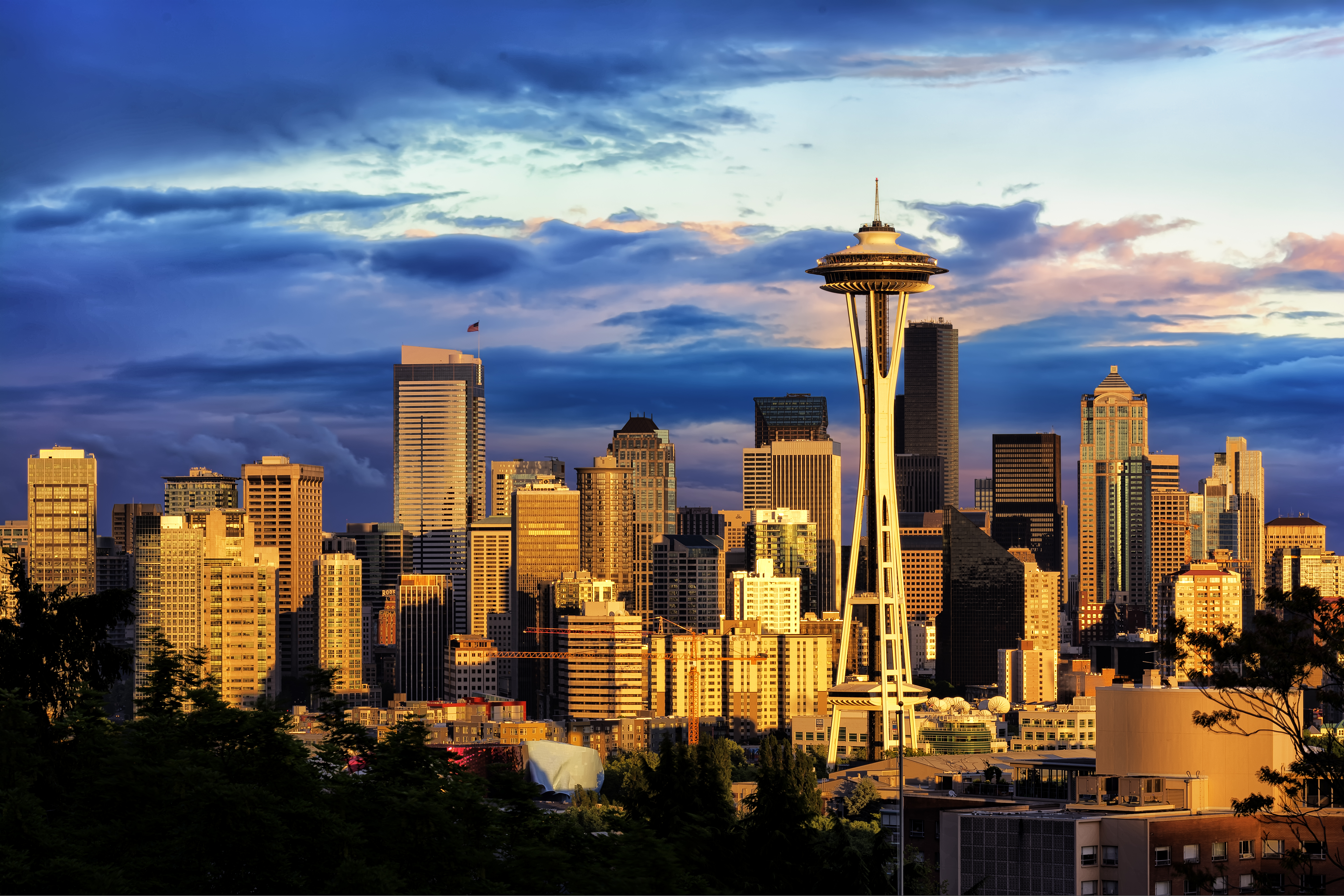 Seattle Skyline Study