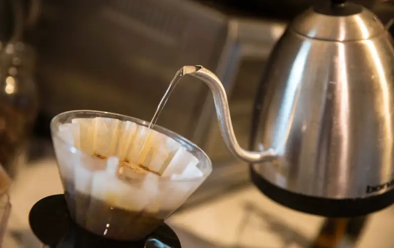 Coffee Brewing Setup