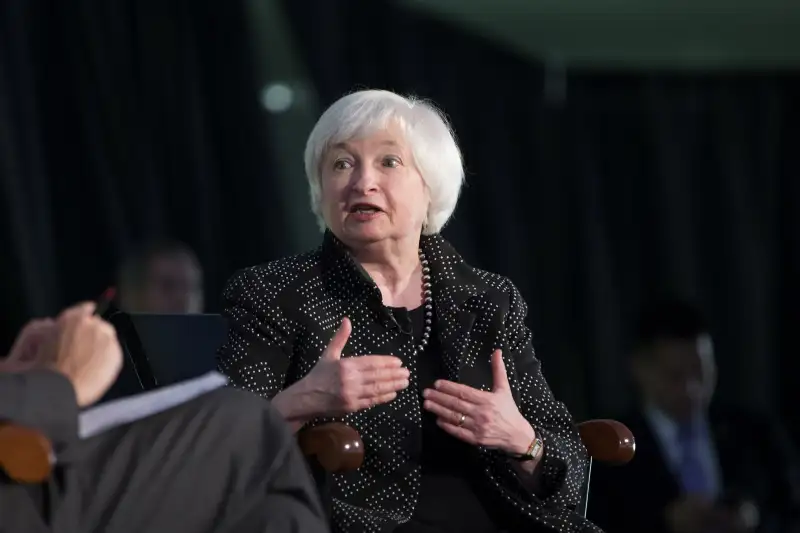 Federal Reserve Chair Janet Yellen Speaks At Harvard's Radcliffe Day