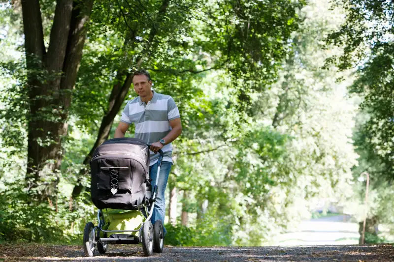 A new survey finds that men think their jobs will suffer if they take paternity leave.