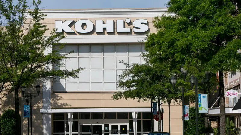 A logo sign outside of Kohl's retail store in Gaithersburg, Maryland on May 29, 2016.