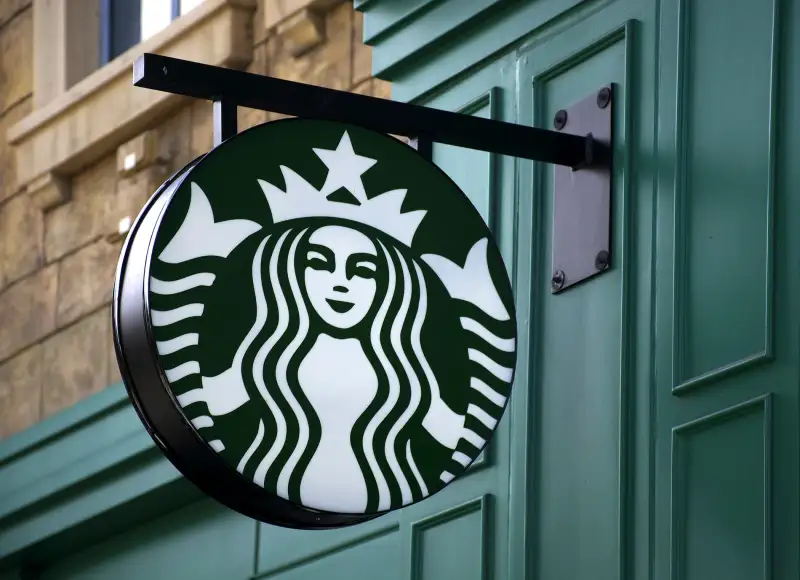 A Starbucks coffee shop on the Strip (Las Vegas Boulevard) in Las Vegas, March 28, 2016.