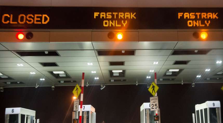 E-ZPass and Fastrak are the future, apparently.