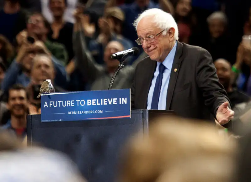 Bernie Sanders Holds Campaign Rally In Portland, Oregon