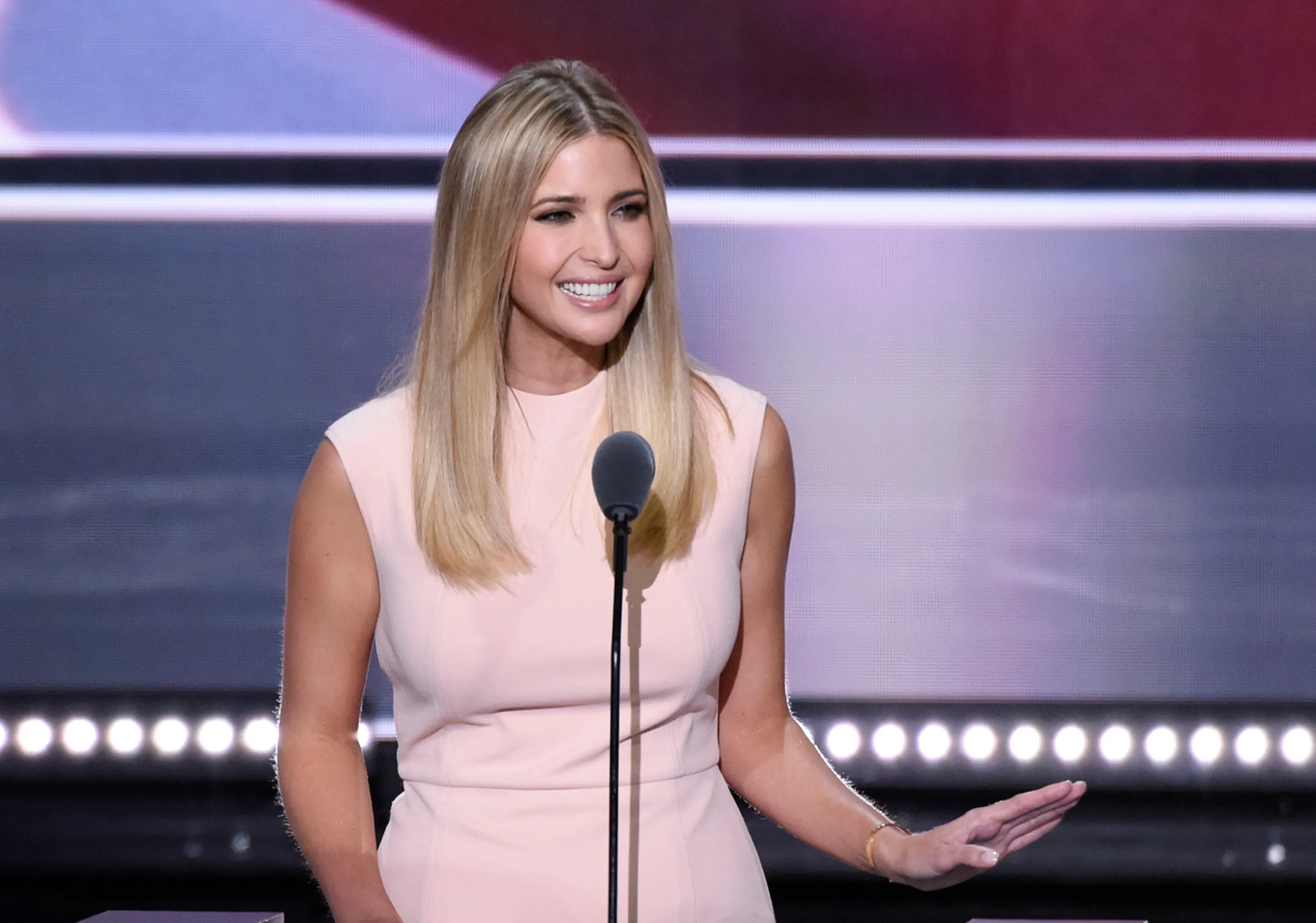 Ivanka Trump Wore a Dress She Designed at Republican National Convention